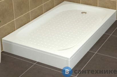 картинка Душевой поддон RGW LUX/TN /прямоуг (FW5-8) 80*120*6 h3.5 (16180282-21), без сифона