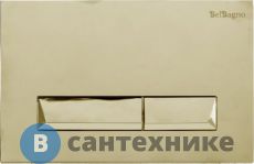 Кнопка смыва BelBagno MARMI BB013-MR-ORO, золото