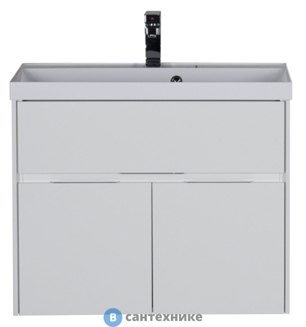 Тумба под раковину Aquanet Латина 80 белый (179638)