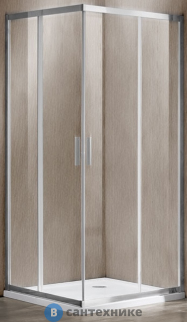 Душевой уголок Vincea Garda VSS-1G8012CL, 1200*800, хром, стекло прозрачное, без поддона