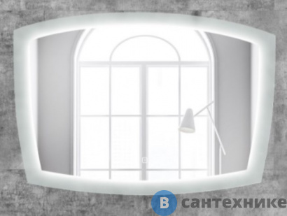 картинка Зеркало с подсветкой Art & MAX Roma 1000x700 AM-Rom-1000-700-DS-F