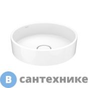 Умывальник Keuco STAGELINE керамический, без перелива, диаметр: 400 мм, белый (32880310400)