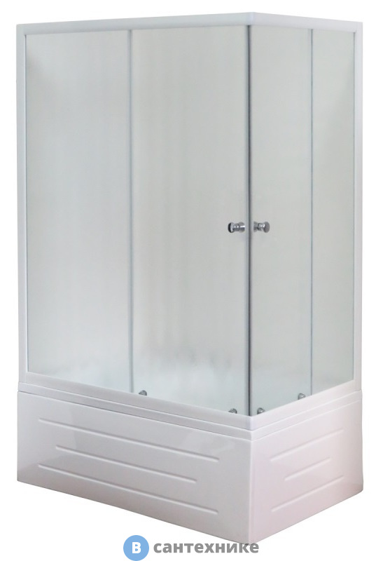 Душевой уголок Royal Bath RB 8120BP-C L 1200x800x2000 (матовое)