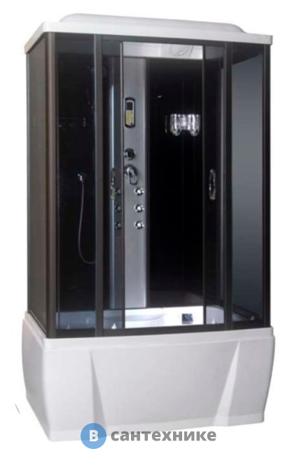 Душевая кабина Arcus AS-606 (120x85) тонированное стекло