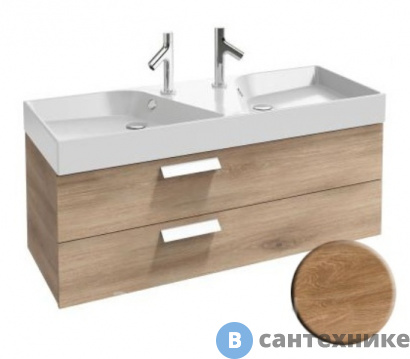 картинка Тумба под раковину Jacob Delafon RYTHMIK EB1305-E70 арлингтонский дуб (119.5х45х42.4)