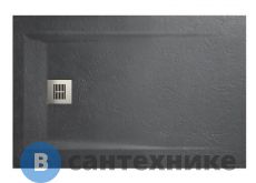 Душевой поддон Sanitana ROCKS SP3013E8320100590 1000х800 антрацит
