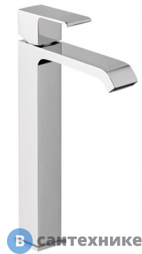 картинка Смеситель Cezares PORTA-LC-01-W0 для накладных раковин, без донного клапана, хром