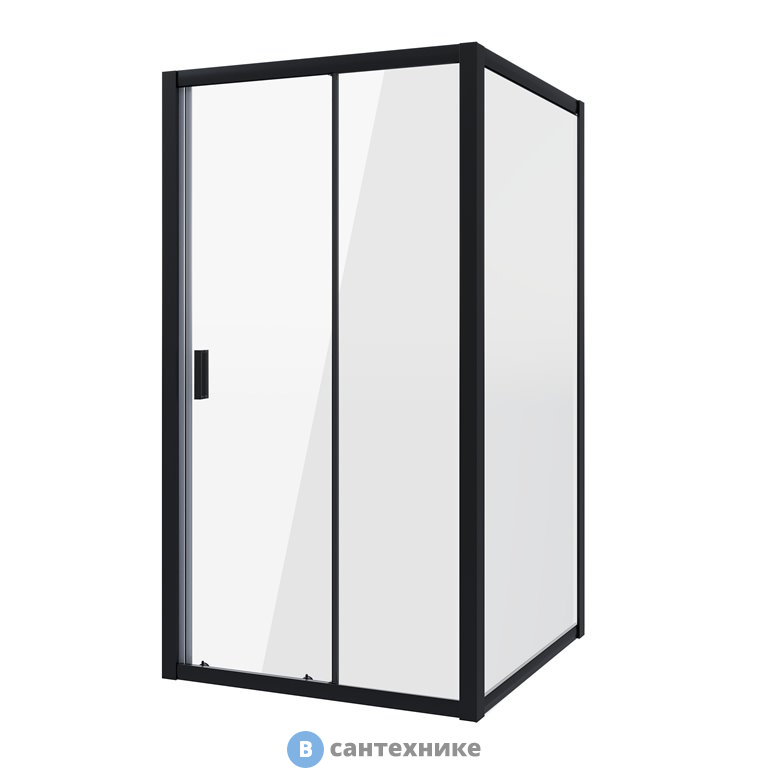 Душевое ограждение Niagara NG-82-12AB-A100B (120*100*195) прямоугольник, дверь раздвижная, без поддона