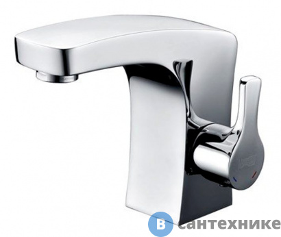 картинка Смеситель WasserKRAFT Berkel 4803 для раковины латунь, хромоникелевое покрытие