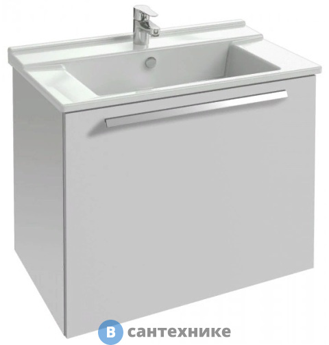Тумба под раковину Jacob Delafon STRUKTURA EB1285-N18 белый (77х47х56)