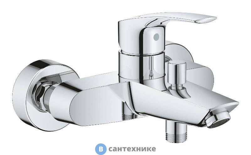 Смеситель Grohe EUROSMART 33300003 для ванны (хром)