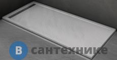 Душевой поддон WELTWASSER WW TRS 14080 STONE-WT Белый 1400х800х30 мм