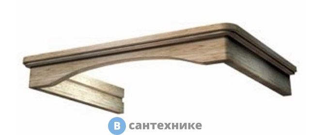 Комплект багетов Krona для Adelia 600 CPB/G1/0 (неокраш. бук) в упаковке