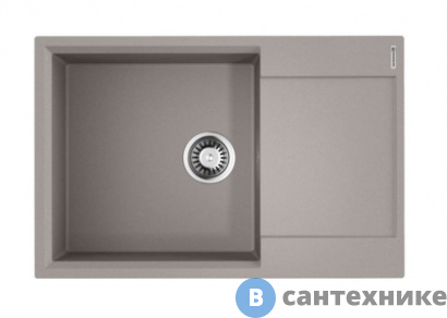 картинка Кухонная мойка OMOIKIRI Daisen-78-LB-GR grey (4993690)