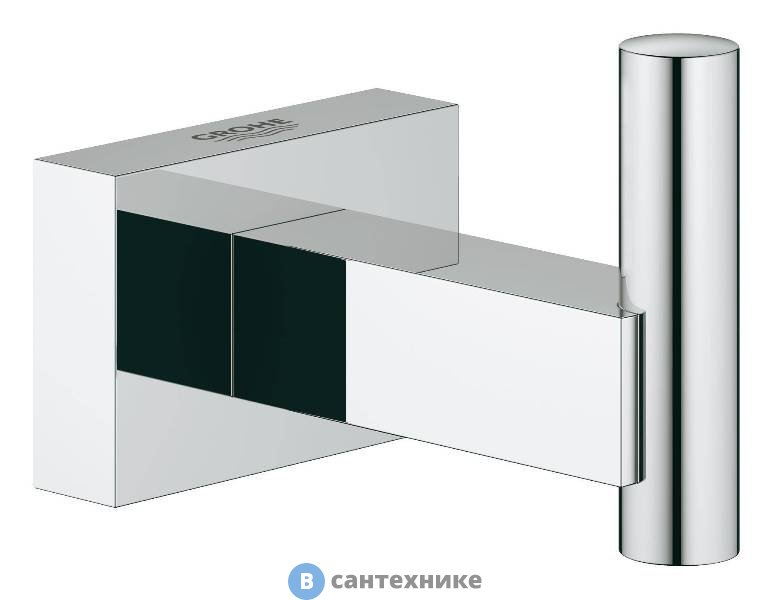 Крючок Grohe 40511001 Essentials Cube для банного халата