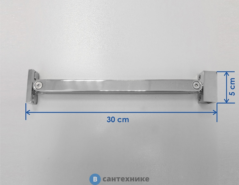 Фиксатор WasserKRAFT D162 для стеклянной шторки Berkel 48P01-80