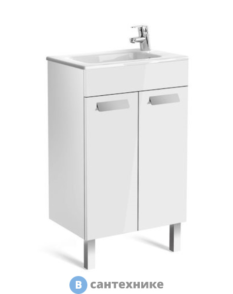Тумба под раковину Roca Debba ZRU9302710 белый, 2 створки (50х36х72)