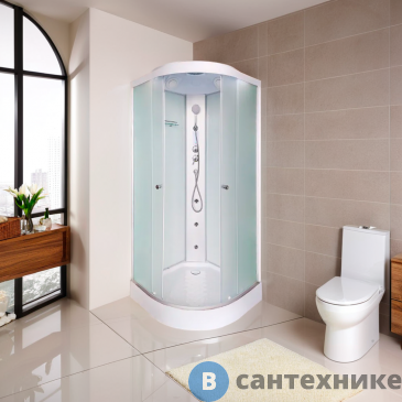 картинка Душевая кабина DTO LM909 с гидромассажем и электрикой