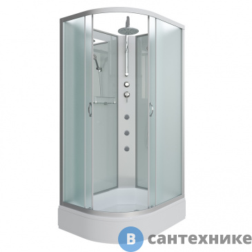 картинка Душевая кабина Niagara NG-33194-14RBKTG (1100х900х2150)