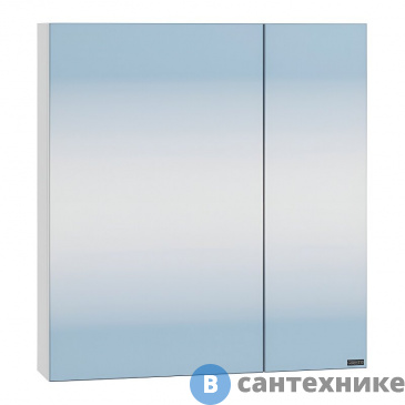 картинка Зеркальный шкаф СанТа Аврора 60 универсальный НП (700333)