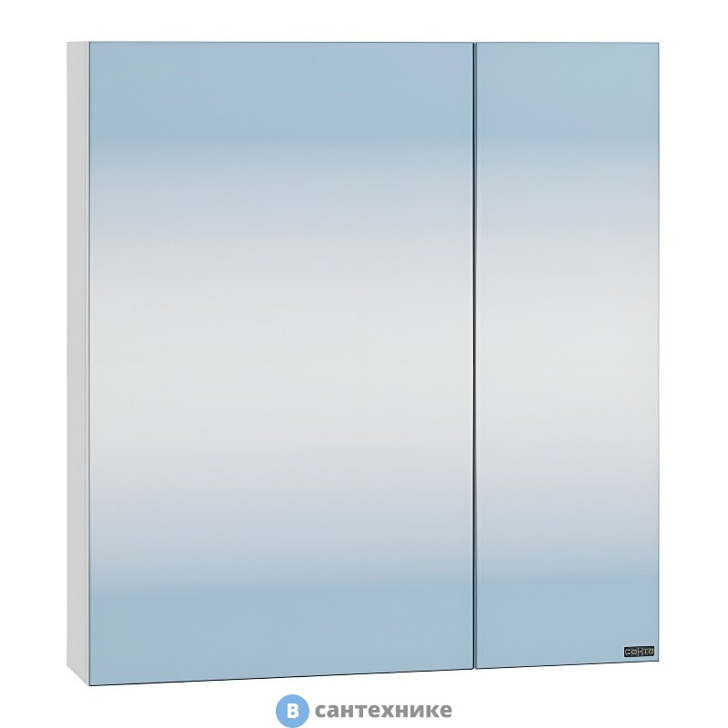 Зеркальный шкаф СанТа Аврора 60 универсальный НП (700333)