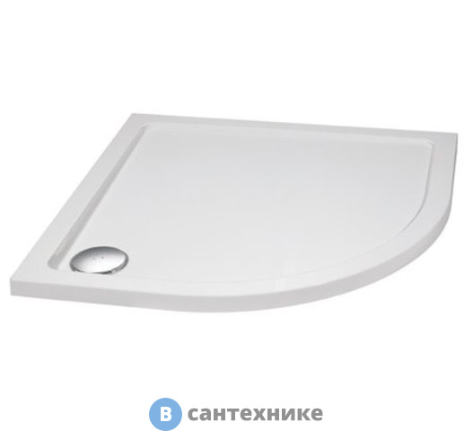Душевой поддон Cezares TRAY-M-R-100-550-35-W (1000x1000x35) без сифона, и ножек