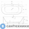 картинка Акриловая ванна ABBER AB9330-1.5 белая