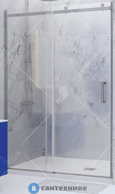 Душевая дверь RGW TO-14 170*195 хром/прозрачное/8 мм (02071417-11)