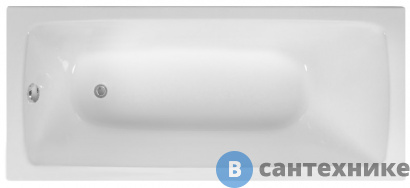 картинка Ванна чугунная WOTTE Vector 1700x750 (БП-э00д1472), без ножек