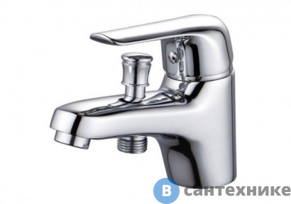 картинка Смеситель Aquanet AF430-61С Pragmatic, на борт ванны, хром (216771)