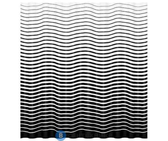 Шторка для ванной WasserKRAFT Donau SC-24101 Полиэстер