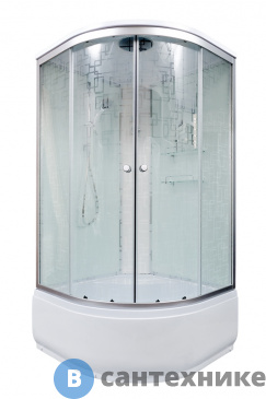 картинка Душевая кабина Deto ЕМ4590 с электрикой (900*900*2200)