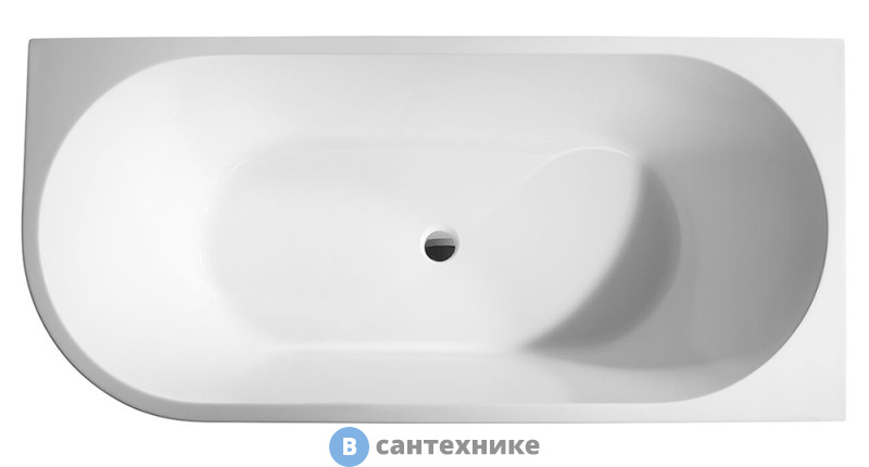 Акриловая ванна ABBER AB9257-1.7 R