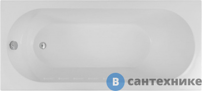 картинка Акриловая ванна Aquanet Nexus 180x80 (с каркасом) (362777)