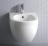 Биде подвесное AXA Glomp 0202001 510х365 мм, 1-отв. под смеситель, White Glossy