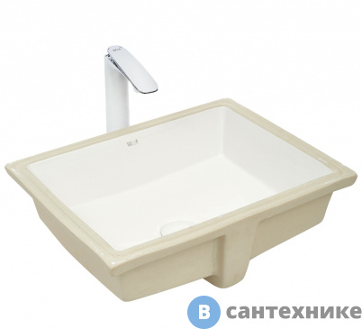 картинка Раковина WELTWASSER DEILBACH 6068 врезная (495х390х170)