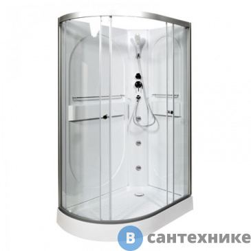 картинка Душевая кабина Deto L602R N с гидромассажем