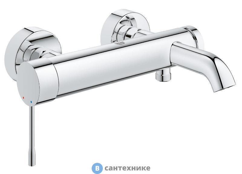 Смеситель Grohe Essence 33624001 однорычажный для ванны