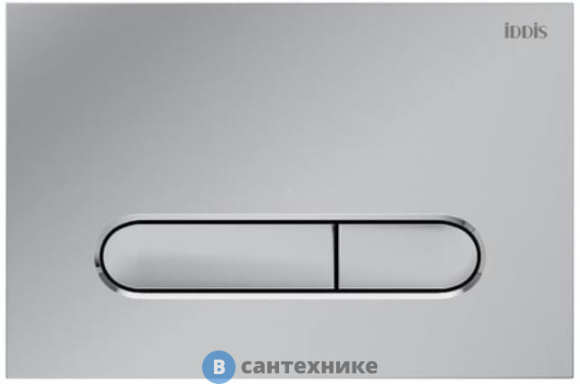 Клавиша смыва IDDIS Unifix UNI31CHi77 универсальная, хром