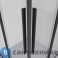 картинка Душевое ограждение Niagara NG-6823-34 BLACK (90*90*195) квадрат, раздвижная, черный матов., стекло прозрач, без поддона