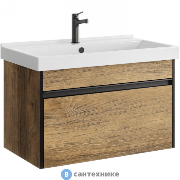 Тумба под под раковину Aqwella Urban дуб балтийский (URB0108DB)