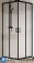 картинка Душевой уголок Vincea City VSS-5CT8010CLB, 1000*800, черный, стекло прозрачное, без поддона