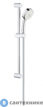 картинка Душевой гарнитур Grohe 27579002 New Tempesta Cosmopolitan 100 III, 600 мм, 9,5 л/мин