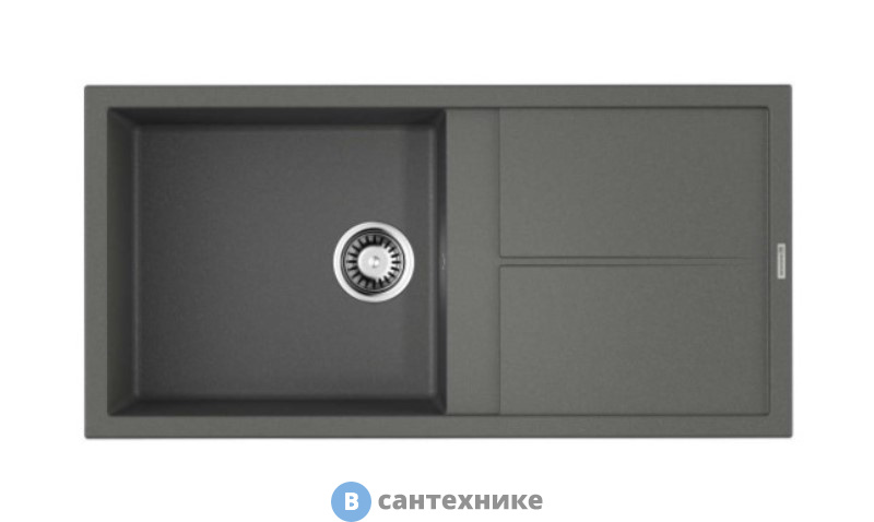 Кухонная мойка OMOIKIRI Sumi 100-PL платина (4993659)