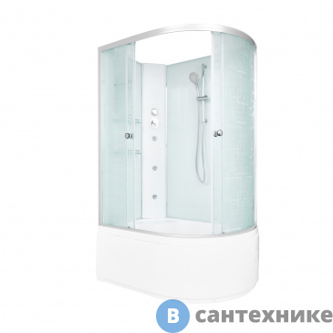 картинка Душевая кабина DTO EM4512LN с гидромассажем