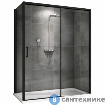 картинка Душевой уголок ABBER Komfort AG93120B-S102B 120*100*200, без поддона