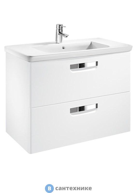 Тумба под раковину Roca GAP ZRU9302732 белый (77,7х41,2х60)