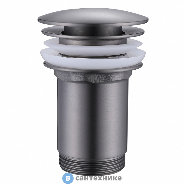 Донный клапан ABBER AF0010NG с переливом, никель