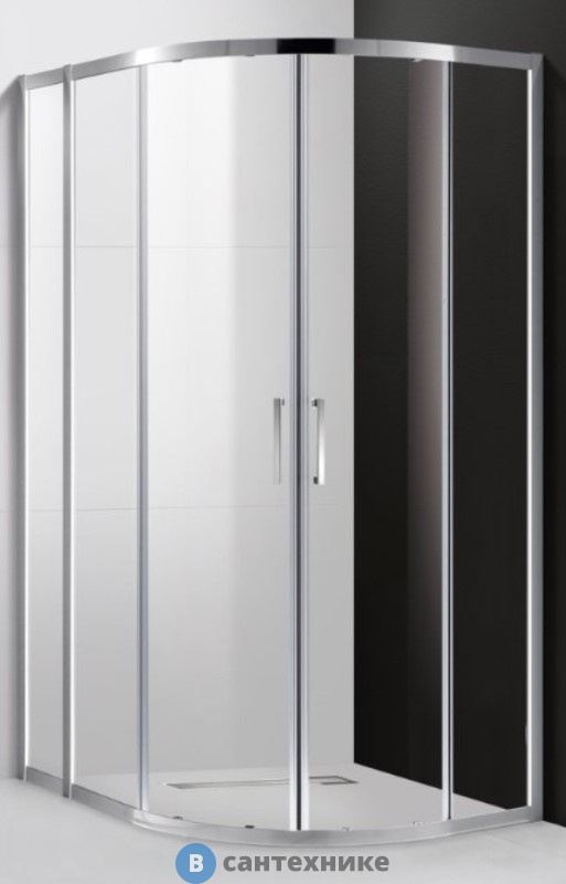 Душевой уголок Cezares MOLVENO-RH-2-110/80-C-Cr-IV без поддона