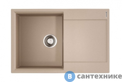 картинка Кухонная мойка OMOIKIRI Daisen-78-SA бежевый (4993418)